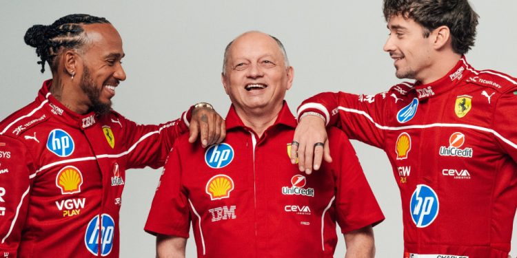 Vasseur projeta Ferrari mais forte em 2025 e mira título com Hamilton e Leclerc