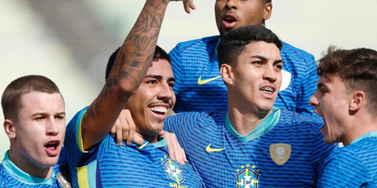 Seleção Brasileira Sub-20 vence Colômbia e se aproxima de vaga no Mundial