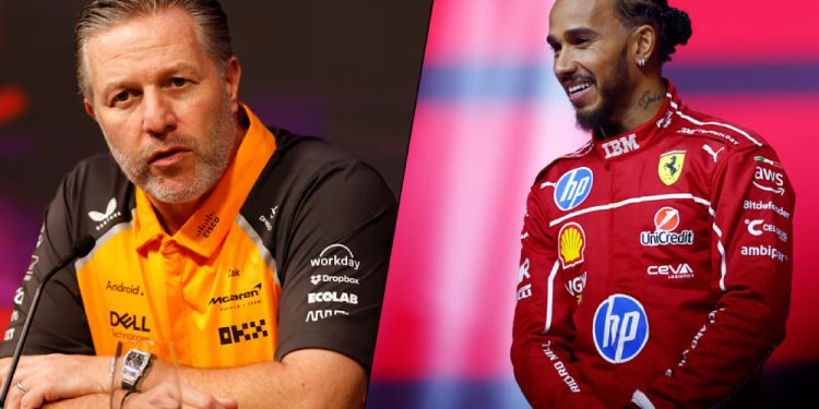 CEO da McLaren vê Hamilton como candidato ao título em 2025