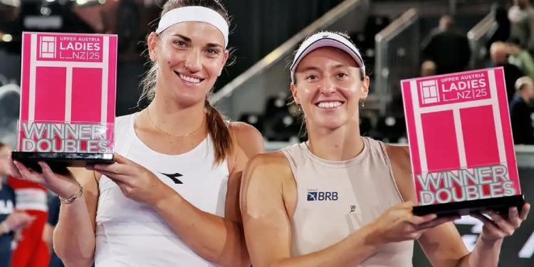 Luisa Stefani sobe no ranking após título de duplas no WTA de Linz