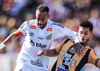 Com Neymar titular, Santos empata com Novorizontino fora de casa