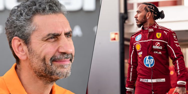 Chefe da McLaren admite entusiasmo com Hamilton na Ferrari: “É histórico para a F1”