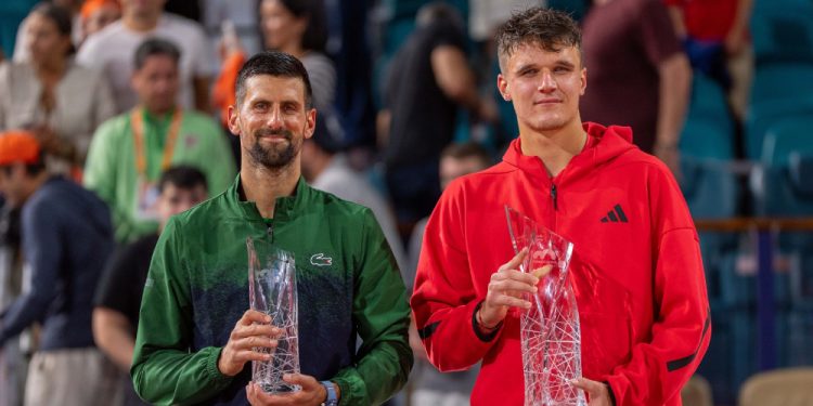 “Não me senti no meu melhor em nenhum momento”, diz Djokovic após derrota na final em Miami