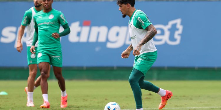 Gómez treina com elenco e deve reforçar o Palmeiras na estreia da Libertadores
