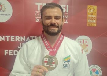 Rafael Macedo vence holandês e é bronze no Grand Slam de Tbilisi