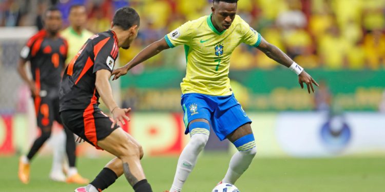 Vinicius Jr. comemora gol e projeta evolução do Brasil: “Que seja uma virada de chave”