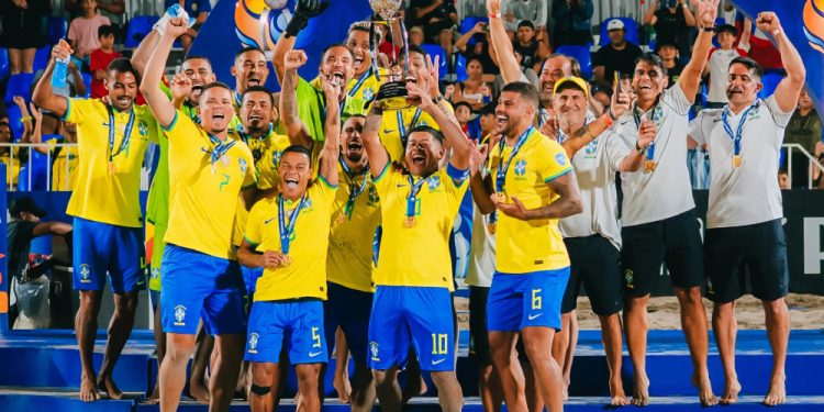 Seleção Brasileira é convocada para a Copa do Mundo de Beach Soccer
