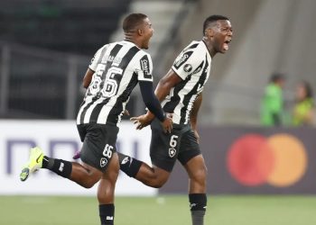 Botafogo marca dois no fim e vence primeira na Copa Libertadores