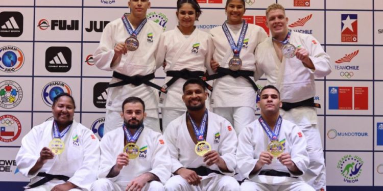 Brasil conquista mais sete pódios e encerra Pan-Americano e Oceania de Judô com melhor campanha da história
