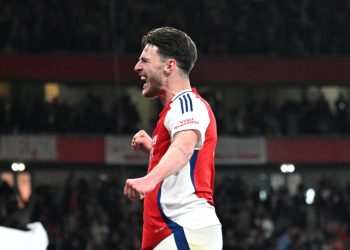 Com golaços de Rice, Arsenal atropela o Real e se aproxima da semifinal da Champions