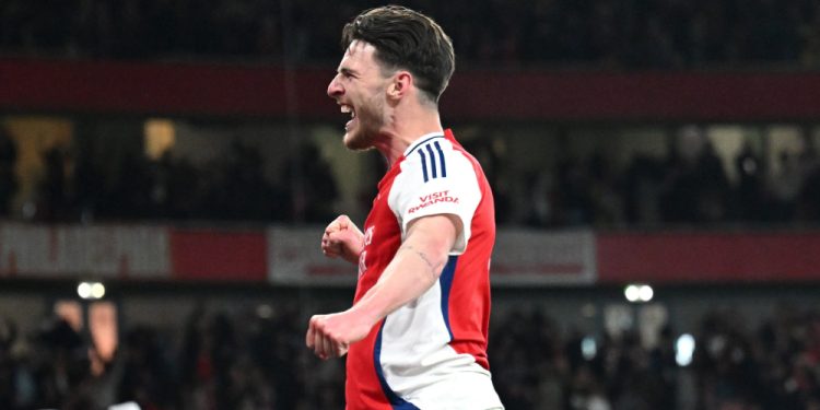 Com golaços de Rice, Arsenal atropela o Real e se aproxima da semifinal da Champions