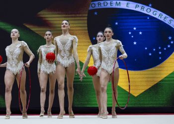 Conjunto brasileiro fatura três ouros no Pan de ginástica rítmica