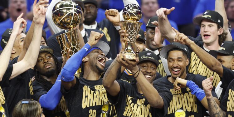 Oklahoma City Thunder bate o Indiana Pacers e é campeão da NBA  