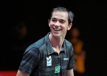 Campeão da Copa do Mundo e vice mundial, Calderano supera tristeza de Paris e se coloca na elite do esporte