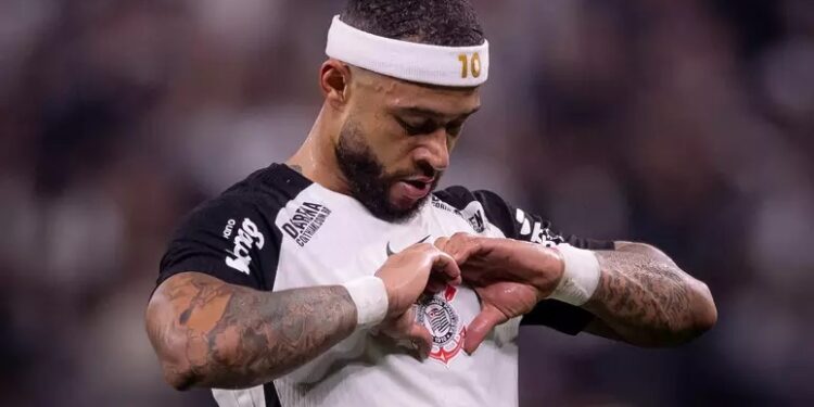 Site de acompanhantes se oferece para pagar dívida do Corinthians com Depay