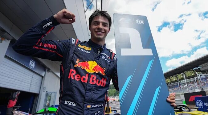 Pepe Martí fatura sprint caótica da Fórmula 2 na Áustria