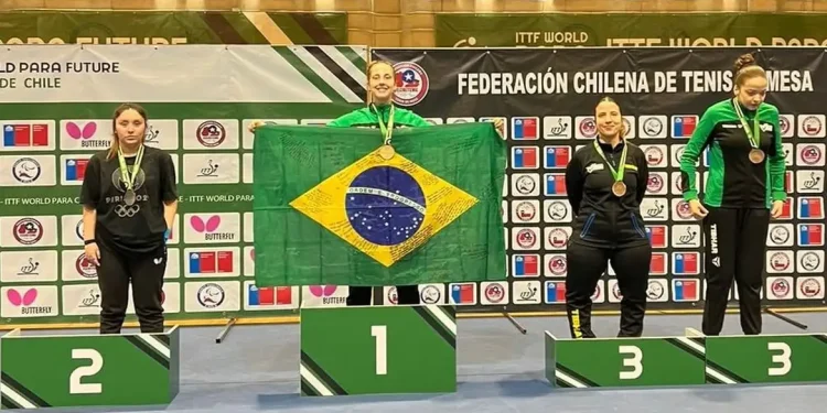 Brasil fatura 28 medalhas, 11 de ouro, no tênis de mesa paralímpico