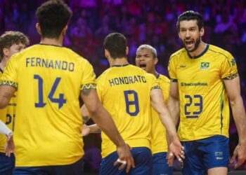 Brasil vence a Polônia, fecha etapa de Chicago invicto e assume liderança da Liga das Nações