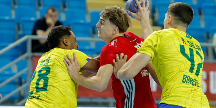 Brasil estreia com derrota no Mundial de Handebol Sub-21