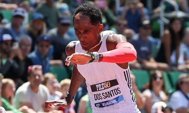 Alison dos Santos supera campeão olímpico e vence etapa da Diamond League nos EUA