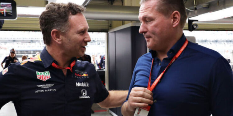 Pai de Verstappen discute com Horner em Silverstone e agrava crise interna na Red Bull