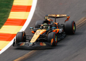 Norris comanda dobradinha da McLaren e crava a pole em Spa; Bortoleto vai ao Q3 e larga em 10º