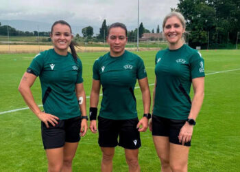 Trio de árbitras brasileiras vai comandar semifinal da Eurocopa Feminina