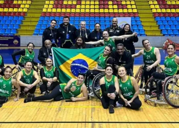 Brasil é vice-campeão da Copa América de basquete em cadeira de rodas