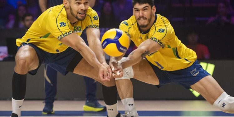 Brasil perde para a Polônia e vai disputar o 3º lugar da VNL