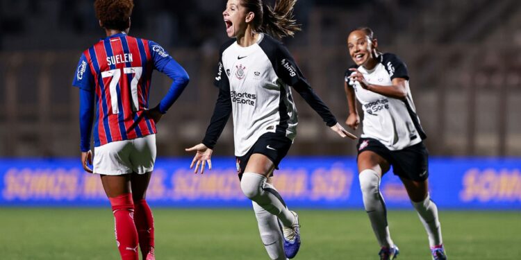 Corinthians bate o Bahia e enfrenta o São Paulo na semifinal do Brasileiro Feminino