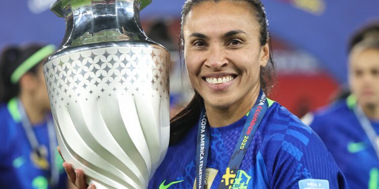 Roteiro de cinema coroa adeus de Marta à Copa América Feminina