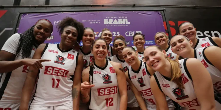 Sesi Araraquara garante vaga na final da LBF contra o Sampaio Basquete
