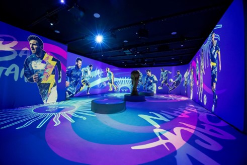 Motivação para sequência da carreira e sensação após título da Copa: veja o que Messi conta aos visitantes na exposição em cartaz em São Paulo