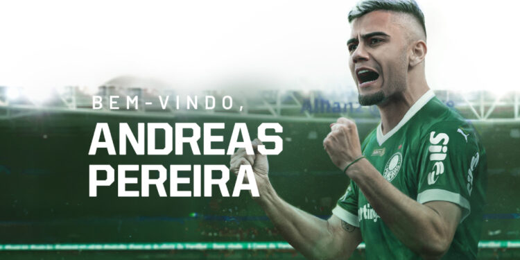 Andreas Pereira celebra acerto com o Palmeiras: “Seguro da melhor escolha”