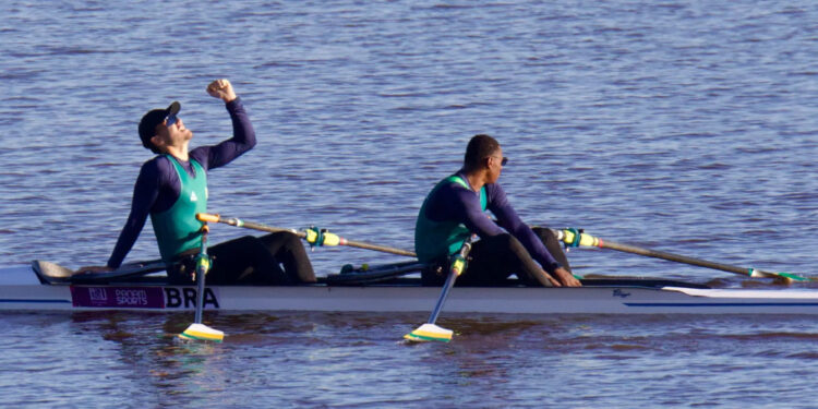 Com ouro no remo, Brasil conquista primeira medalha nos Jogos Pan-Americanos Júnior