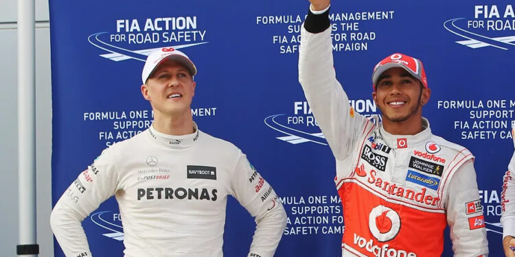 Vowles exalta legado de Schumacher, mas afirma: “Ninguém consegue igualar habilidades de Hamilton
