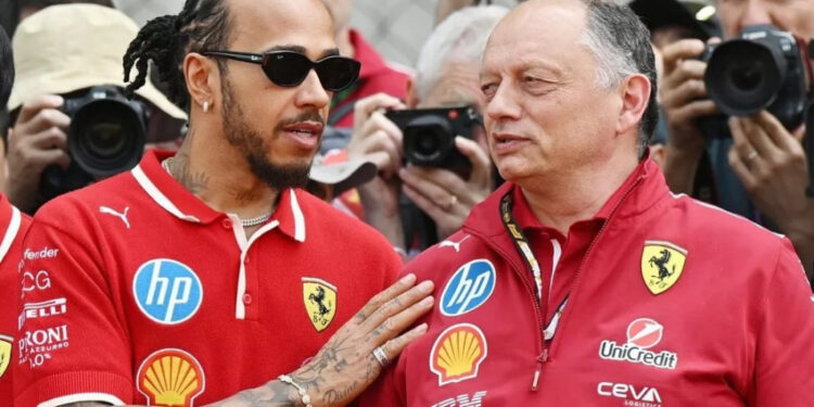 Vasseur admite que pode ter subestimado desafio da adaptação de Hamilton à Ferrari