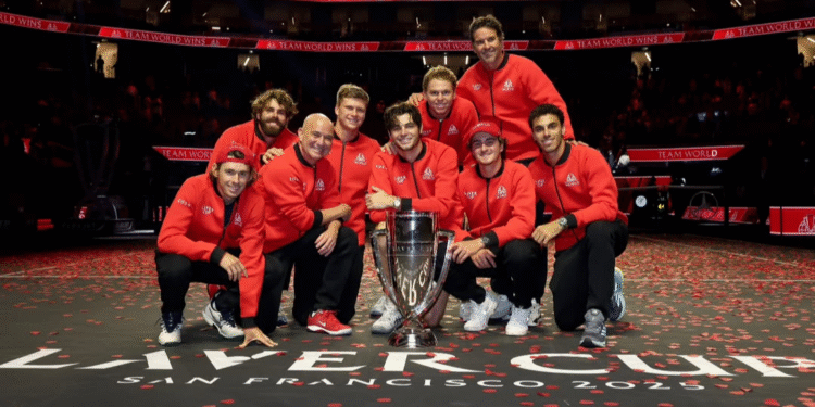 João Fonseca comemora título do Time Mundo na Laver Cup: “Experiência incrível”