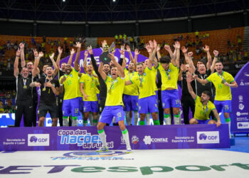 Brasil vence a Polônia e conquista o bicampeonato da Copa das Nações de Futsal