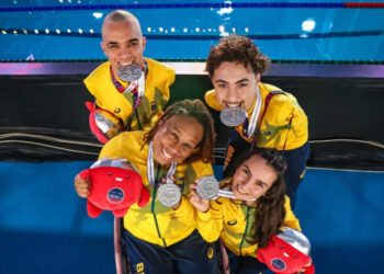 Brasil termina segundo dia consecutivo com seis medalhas no Mundial de natação paralímpica