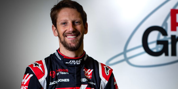 Grosjean vai pilotar carro da F1 pela primeira vez desde acidente no Bahrein