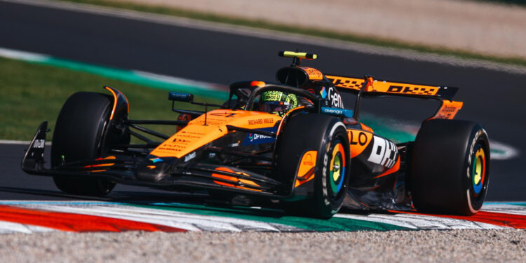 Norris é o mais rápido no terceiro treino livre na Itália; Bortoleto é 6º