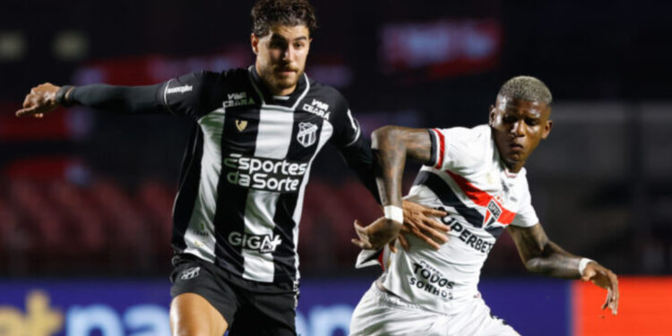 São Paulo perde para o Ceará em casa no encerramento da 25ª rodada do Brasileirão