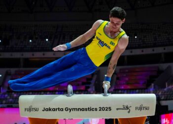 Equipe masculina é escalada para o Mundial de Ginástica Artística em Jacarta