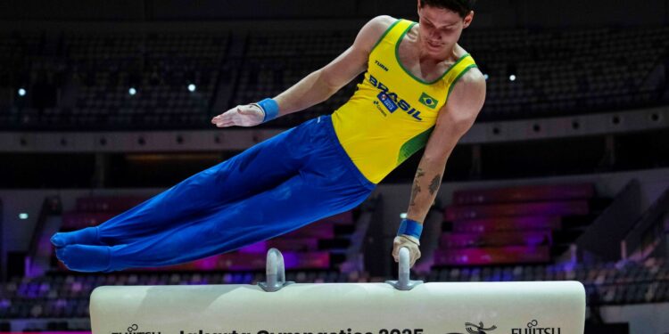 Equipe masculina é escalada para o Mundial de Ginástica Artística em Jacarta