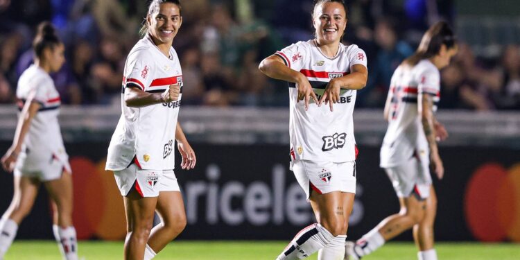 São Paulo derrota o San Lorenzo em sua estreia na Libertadores Feminina