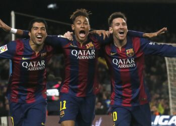 Inter Miami considera reunir trio Messi, Suárez e Neymar, diz jornal inglês