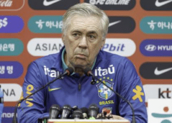 Ancelotti se incomoda com derrota do Brasil para o Japão: “Não está tudo bem, não”