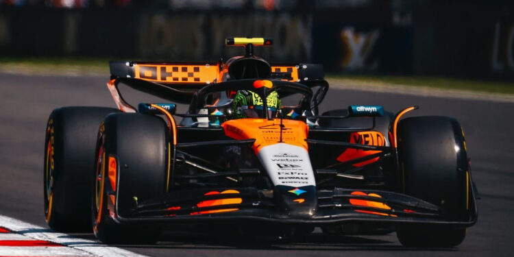 Norris lidera terceiro treino livre no México; Bortoleto é 10º