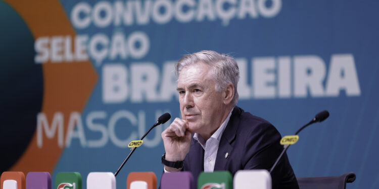 Ancelotti fala sobre ausência de Neymar: “Ele precisa estar 100%”